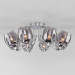 Потолочная люстра Marci Eurosvet 8*40W Е27 дымчатый 30164/8
