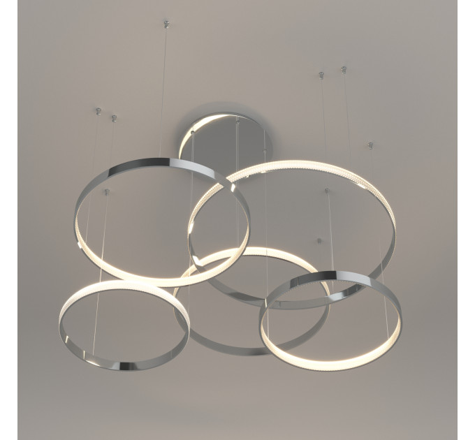 Подвесной LED-светильник Smart Posh Eurosvet Wi-Fi хром 90275/5