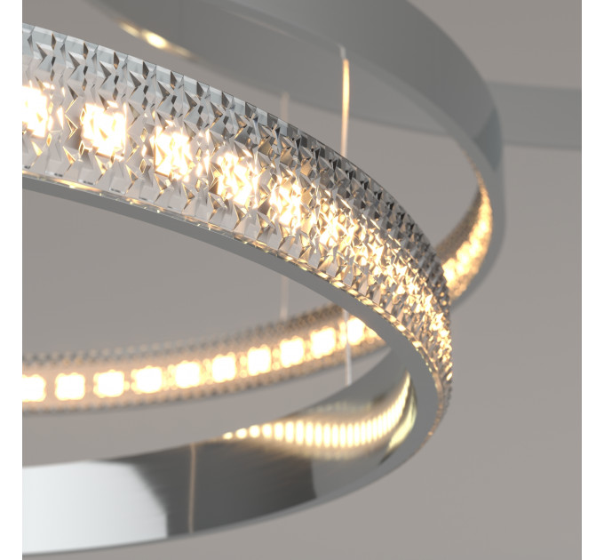 Подвесной LED-светильник Smart Posh Eurosvet Wi-Fi хром 90275/5