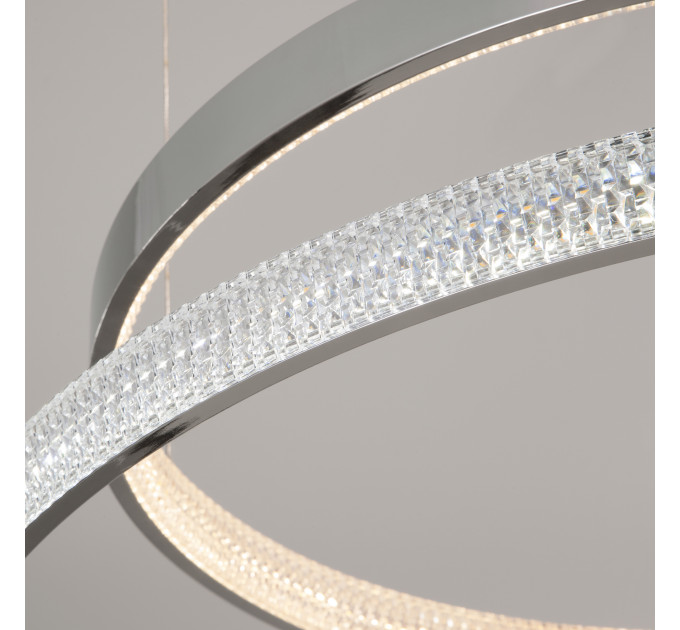 Подвесной LED-светильник Smart Posh Eurosvet Wi-Fi хром 90275/5