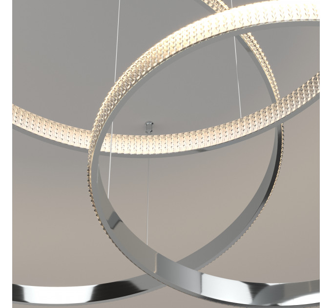 Подвесной LED-светильник Smart Posh Eurosvet Wi-Fi хром 90275/5