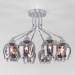 Потолочная люстра Marci Eurosvet 8*40W Е27 дымчатый 30164/8