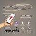 Подвесной LED-светильник Smart Posh Eurosvet Wi-Fi хром 90275/5
