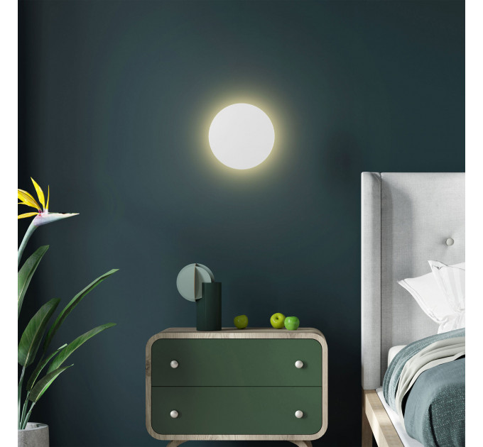 Настенный светильник 6009 Luna White