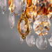 Настенный светильник Crystal Eurosvet 2*60W Е14 золото/хрусталь 10081/2