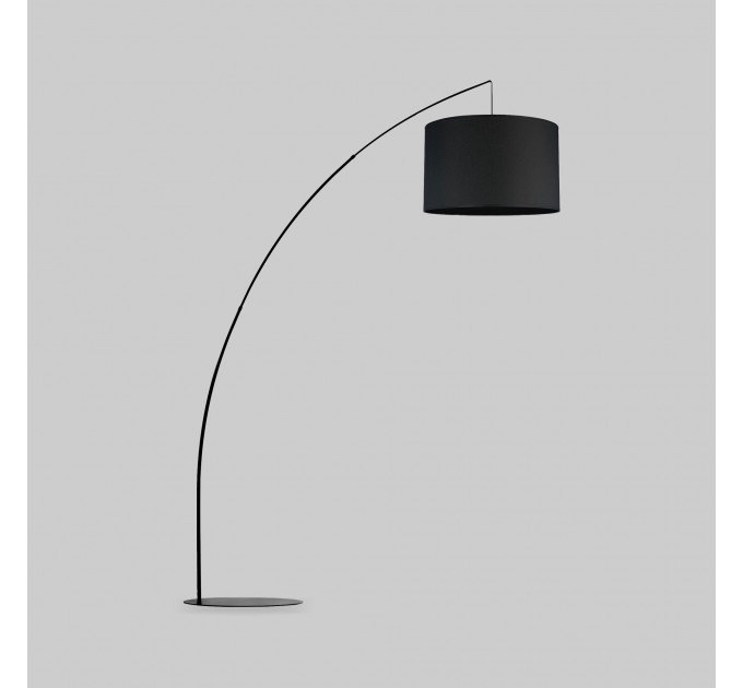 Напольный светильник с тканевым абажуром 5485 Moby Black