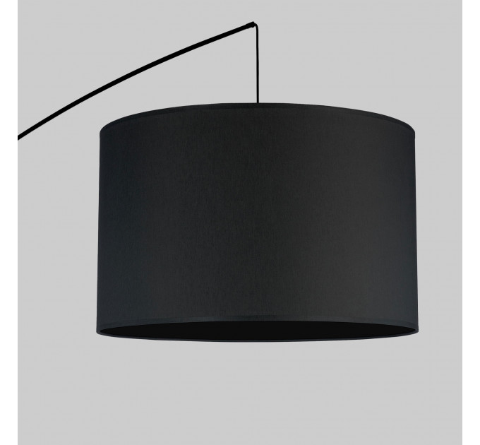 Напольный светильник с тканевым абажуром 5485 Moby Black