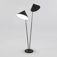 Торшер Lampada TK Lighting 2*60W Е27 черный 5109