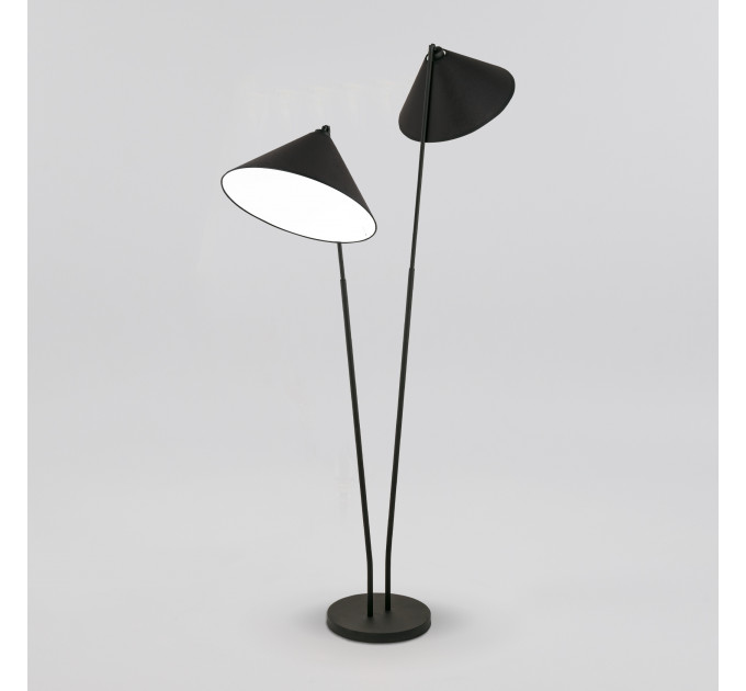 Торшер Lampada TK Lighting 2*60W Е27 черный 5109