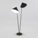 Торшер Lampada TK Lighting 2*60W Е27 черный 5109