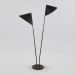 Торшер Lampada TK Lighting 2*60W Е27 черный 5109
