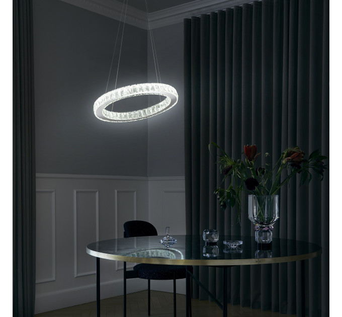 Подвесной LED-светильник Grasia Eurosvet 18W хрусталь 90023/1