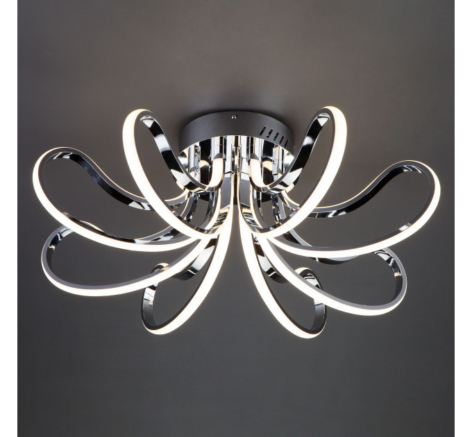 Потолочная люстра Lilium Eurosvet 90079/8 хром