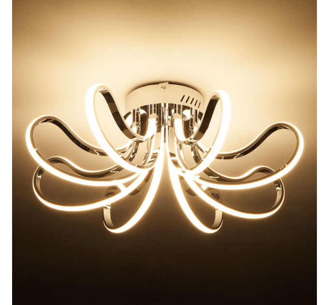 Потолочная люстра Lilium Eurosvet 90079/8 хром
