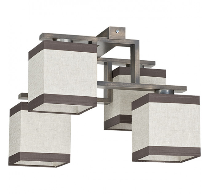 Потолочная люстра TK Lighting  409 Lea gray
