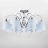 Потолочная люстра Dalila Eurosvet 8*40W Е14 70096/8