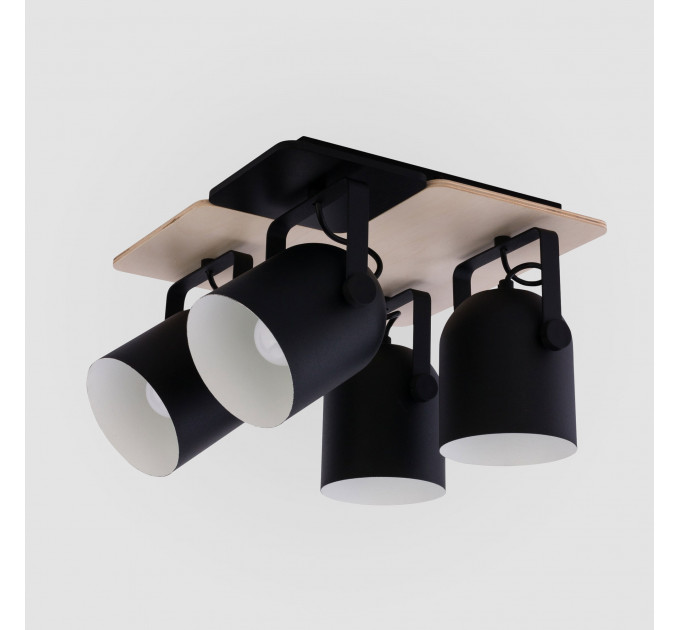 Потолочный светильник с поворотными плафонами 2632 Spectro Black