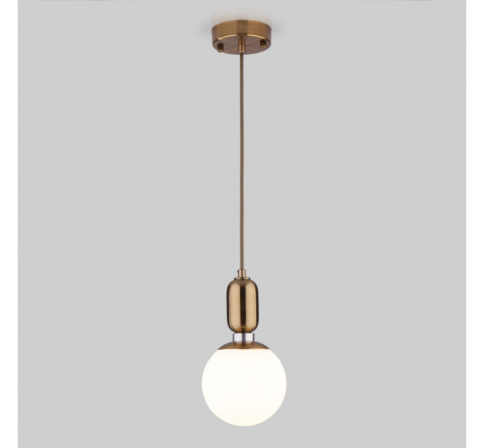 Подвесной светильник Bubble Eurosvet 1*60W E27 латунь 50151/1