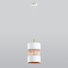 Подвесной светильник Bogart TK Lighting 1*60W Е27 белый 3208