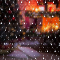 новогодняя гирлянда сеть / белый 1,5*1,5м IP20 300-001