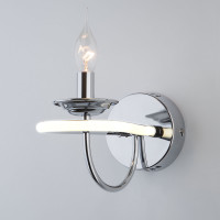 Настенное бра Phobos Bogates LED подсветка хром 425/1