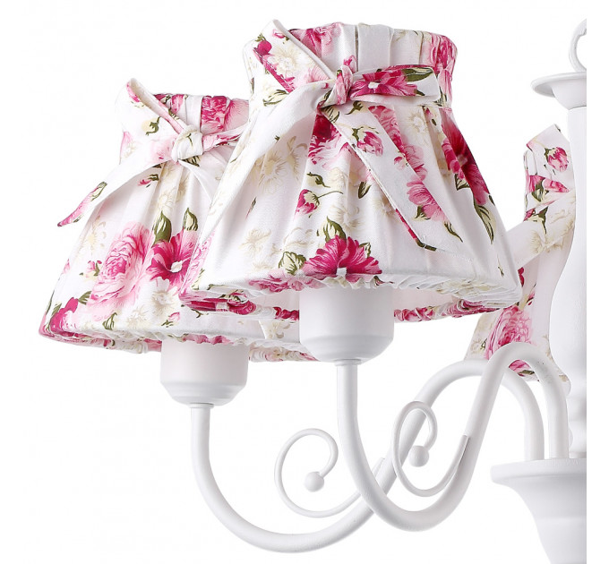 Детская люстра Margherita Arte Lamp 5*40W Е27 A7021LM-5WH