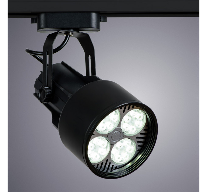 Трековый светильник Arte Lamp Lyra A6252PL-1BK