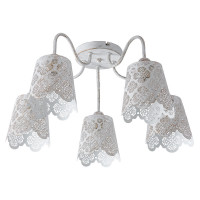 Потолочная люстра Julia Arte Lamp 5*40W Е27 A2032PL-5WG