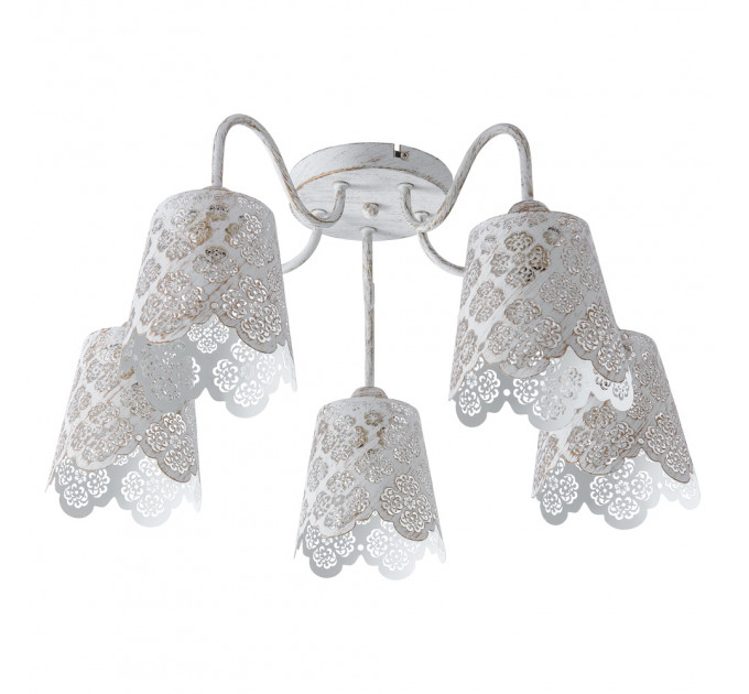 Потолочная люстра Julia Arte Lamp 5*40W Е27 A2032PL-5WG