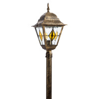Уличный светильник Arte Lamp Berlin коричневый A1016PA-1BN