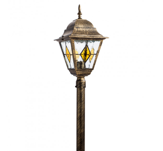 Уличный светильник Arte Lamp Berlin коричневый A1016PA-1BN