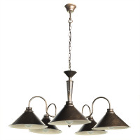 Подвесная люстра Bevel Arte Lamp 5*60W Е27 A9330LM-5BR
