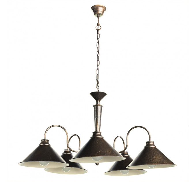 Подвесная люстра Bevel Arte Lamp 5*60W Е27 A9330LM-5BR