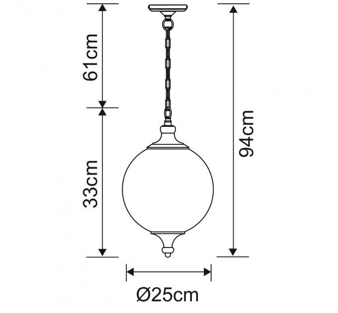 Светильник Rimini Arte Lamp A3051SP-1AB