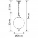 Светильник Rimini Arte Lamp A3051SP-1AB