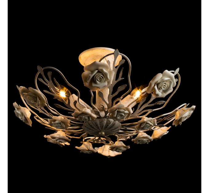Потолочная люстра Rosita Arte Lamp 4*40W Е14 A6356PL-4WG