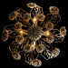 Потолочная люстра Rosita Arte Lamp 4*40W Е14 A6356PL-4WG