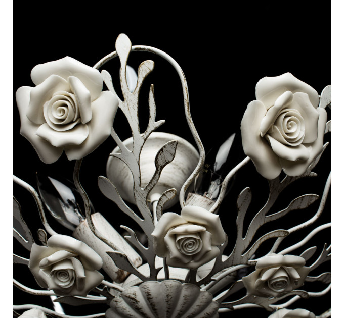 Потолочная люстра Rosita Arte Lamp 4*40W Е14 A6356PL-4WG