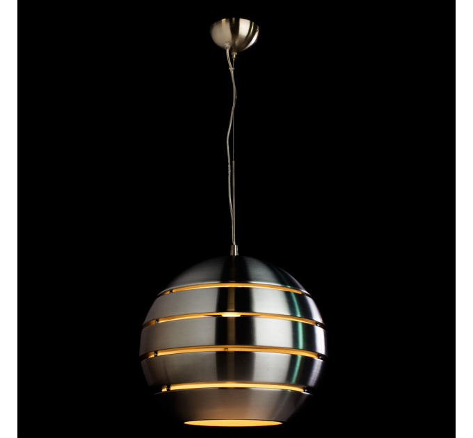 Подвесной светильник Fetta Arte Lamp cеребристый A3055SP-1SS