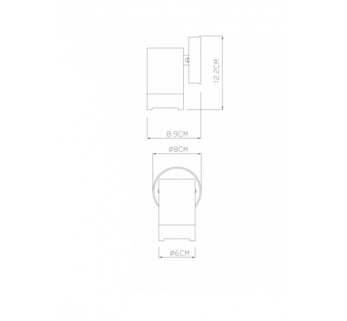Уличный настенный светильник Atlas Arte Lamp A3503AL-1BK