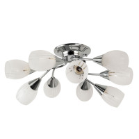 Потолочная люстра Penny Arte Lamp 9*60W Е27 хром A2701PL-9CC