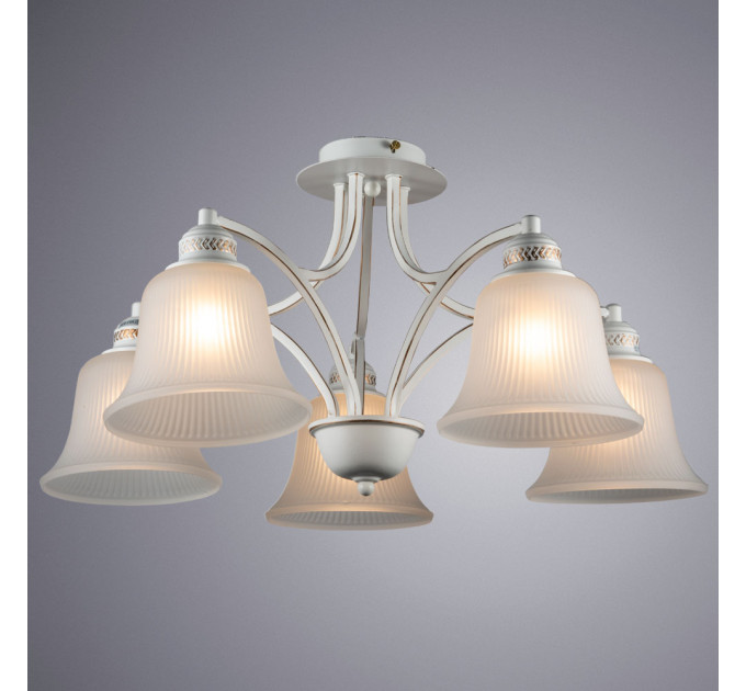 Потолочная люстра Emma Arte Lamp 5*60W Е27 A2713PL-5WG