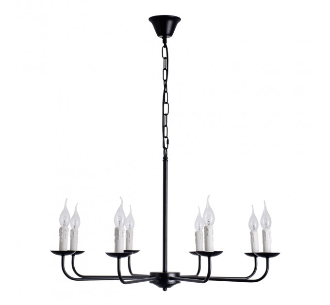 Подвесная Graff Arte Lamp 8*40W Е14 A1857LM-8BK