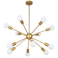Люстр на штанге Alastor Arte Lamp A6702PL-12PB