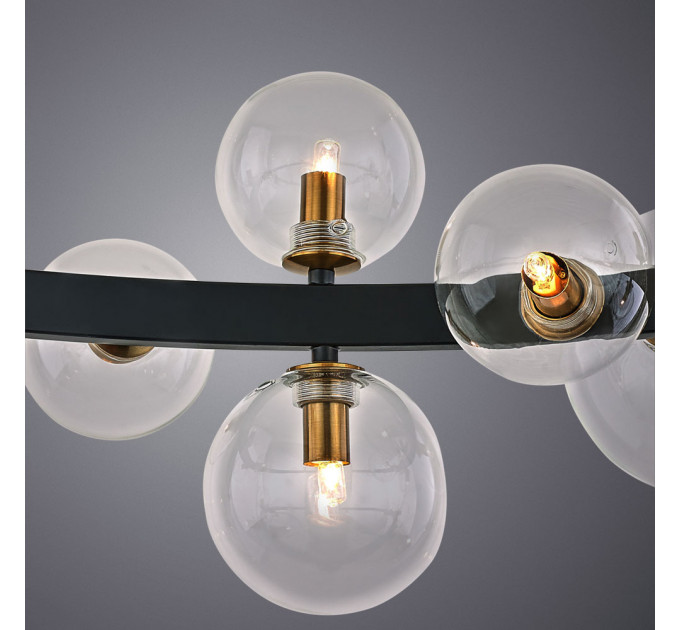 Подвесная люстра Vincent Arte Lamp A7790SP-24BK