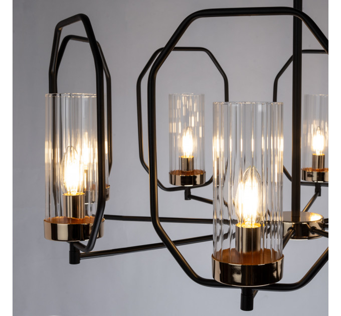 Потолочная люстра Celaeno Arte Lamp A7004PL-8BK