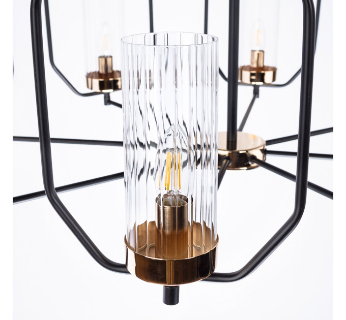 Потолочная люстра Celaeno Arte Lamp A7004PL-8BK