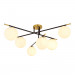 Потолочная люстра Alcor Arte Lamp A2224PL-6BK