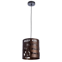 Подвесной светильник Caffetteria Arte Lamp коричневый A1223SP-1BR