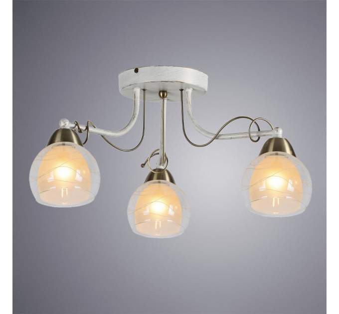 Потолочная люстра Intreccio Arte Lamp 3*60W Е14 A1633PL-3WG